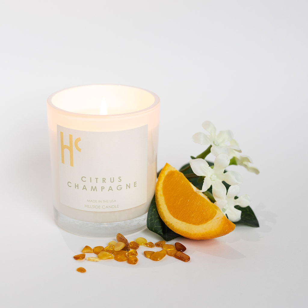 Hillside Candle "Citrus Champagne" Candle - askderm