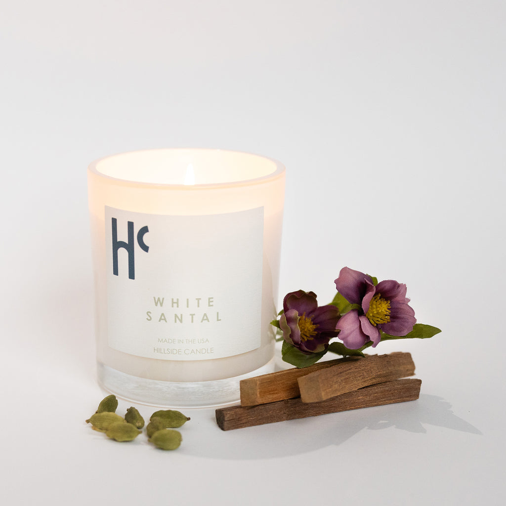 Hillside Candle "White Santal" Candle - askderm