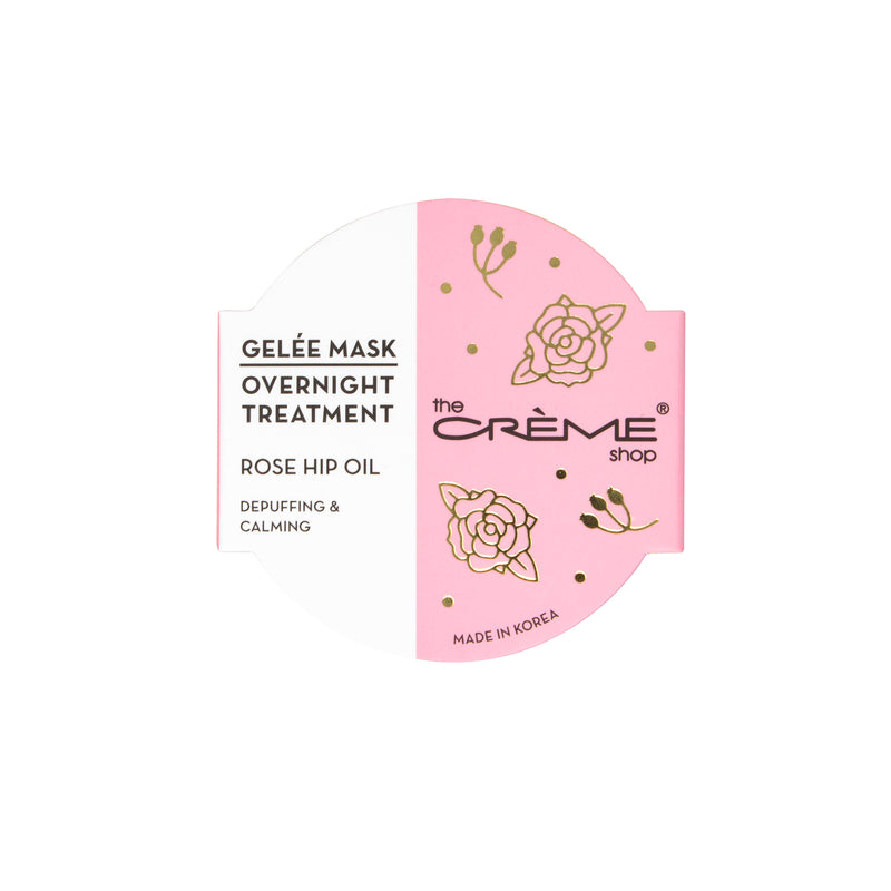 The Crème Shop Gelée Mask Overnight Treatment - Rose Hip Oil - askderm
