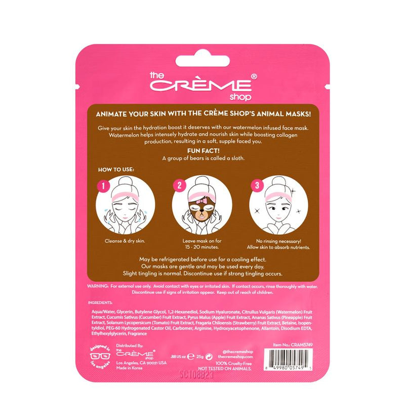 The Crème Shop Animated Essence Sheet Mask - askderm