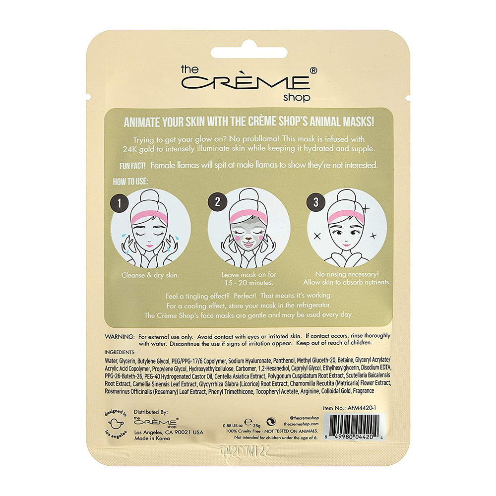 The Crème Shop Animated Essence Sheet Mask - askderm