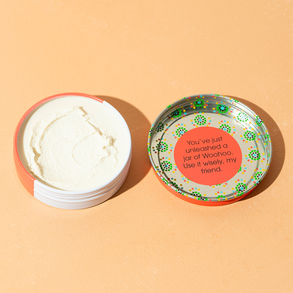 Woohoo! Body All Natural Deodorant Paste 2.1 oz Full Size Tin - askderm