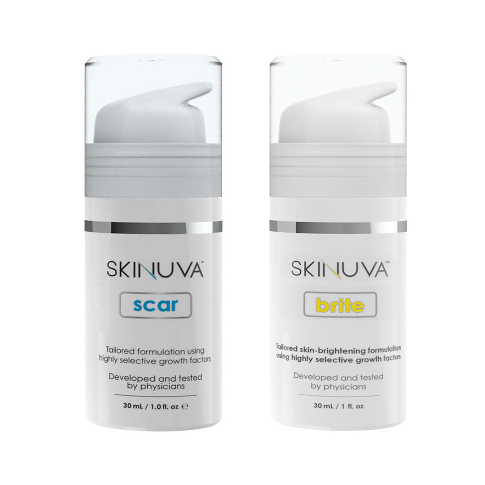 Skinuva Scar Cream (1 oz) + Skinuva Brite (1 oz) - askderm
