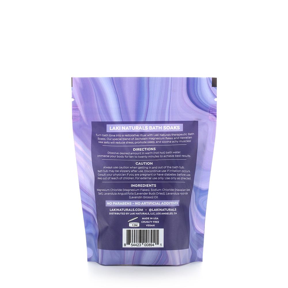 Laki Naturals Bath Soak - Lavender - askderm