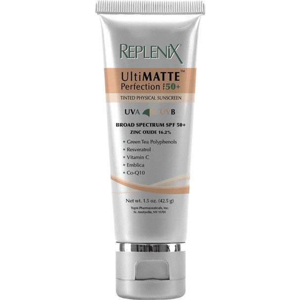 Replenix by Topix UltiMATTE Perfection SPF 50+ Tinted Physical Sunscreen - askderm