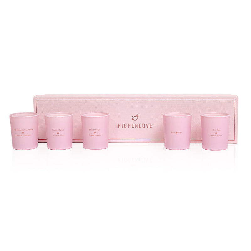 High on Love Mini Sensual Massage Candles Collection - askderm