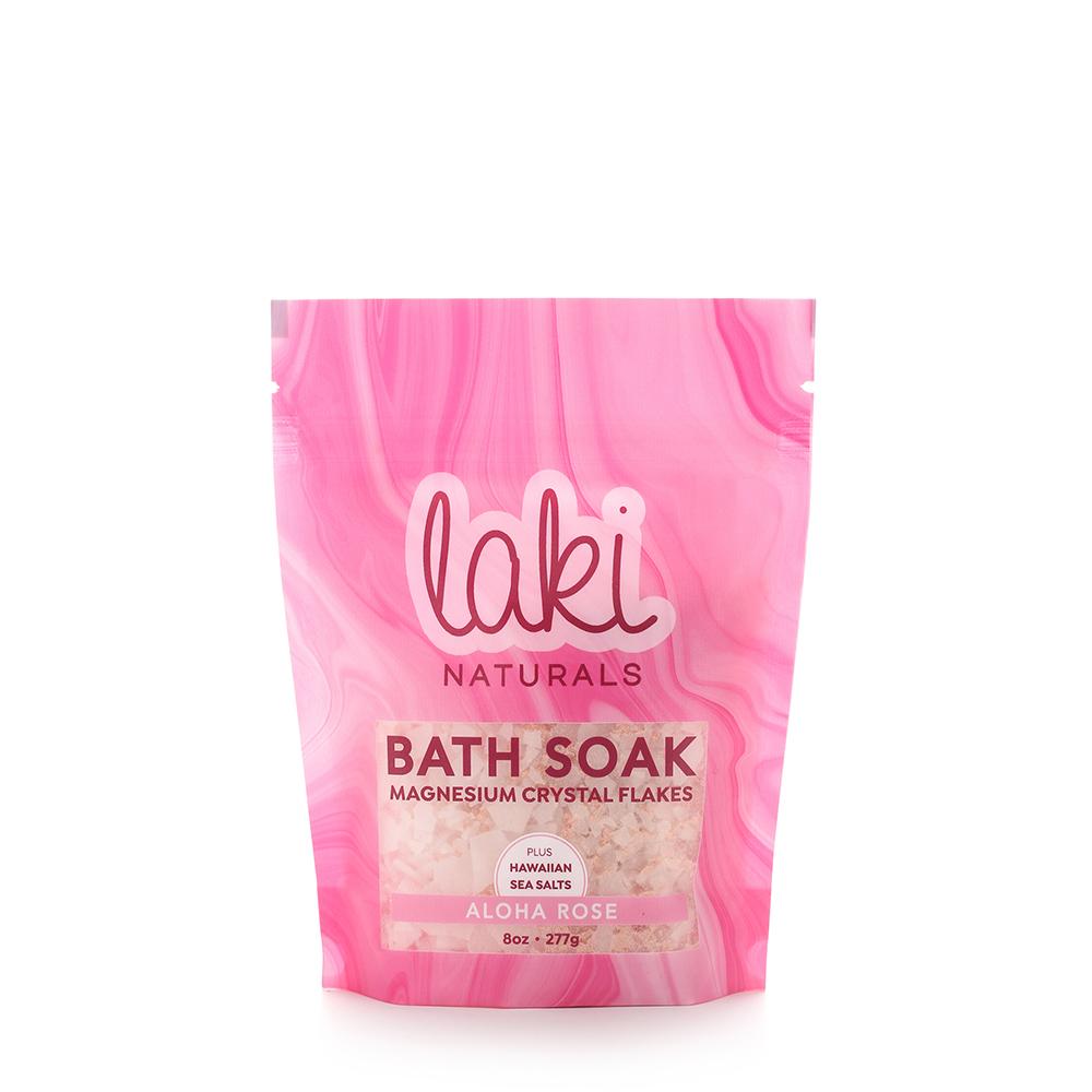 Laki Naturals Bath Soak - Aloha Rose - askderm