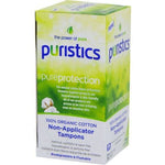 Puristics Super Tampons - Non-Applicator - 100% Organic Cotton - askderm