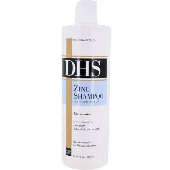 Person Covey DHS Zinc Shampoo 16 fl oz - askderm