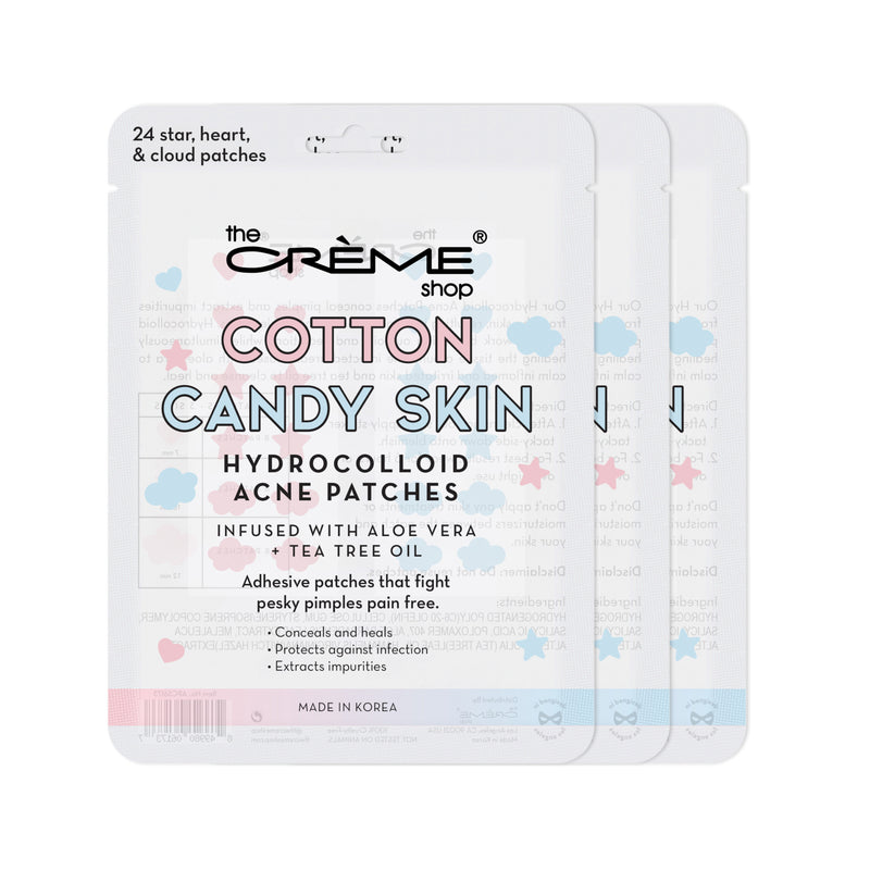 The Crème Shop Cotton Candy Skin Hydrocolloid Acne Patches - askderm
