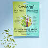 The Crème Shop 2-in-1 Fusion Essence Sheet Mask Tea Tree + Squalane - askderm