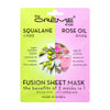 The Crème Shop 2-in-1 Fusion Essence Sheet Mask Squalane + Rose Oil - askderm