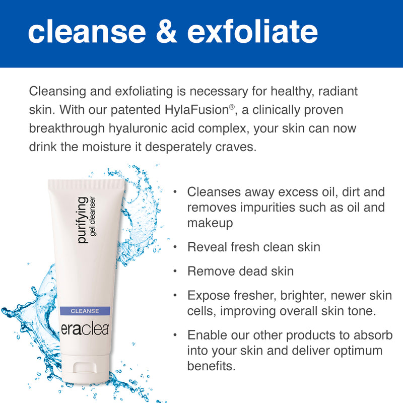 eraclea purifying gel cleanser - askderm