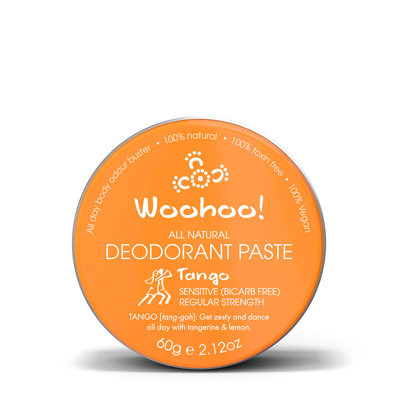 Woohoo! Body All Natural Deodorant Paste 2.1 oz Full Size Tin - askderm