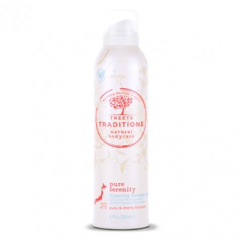 Treets Traditions Pure Serenity Foaming Shower Gel - askderm