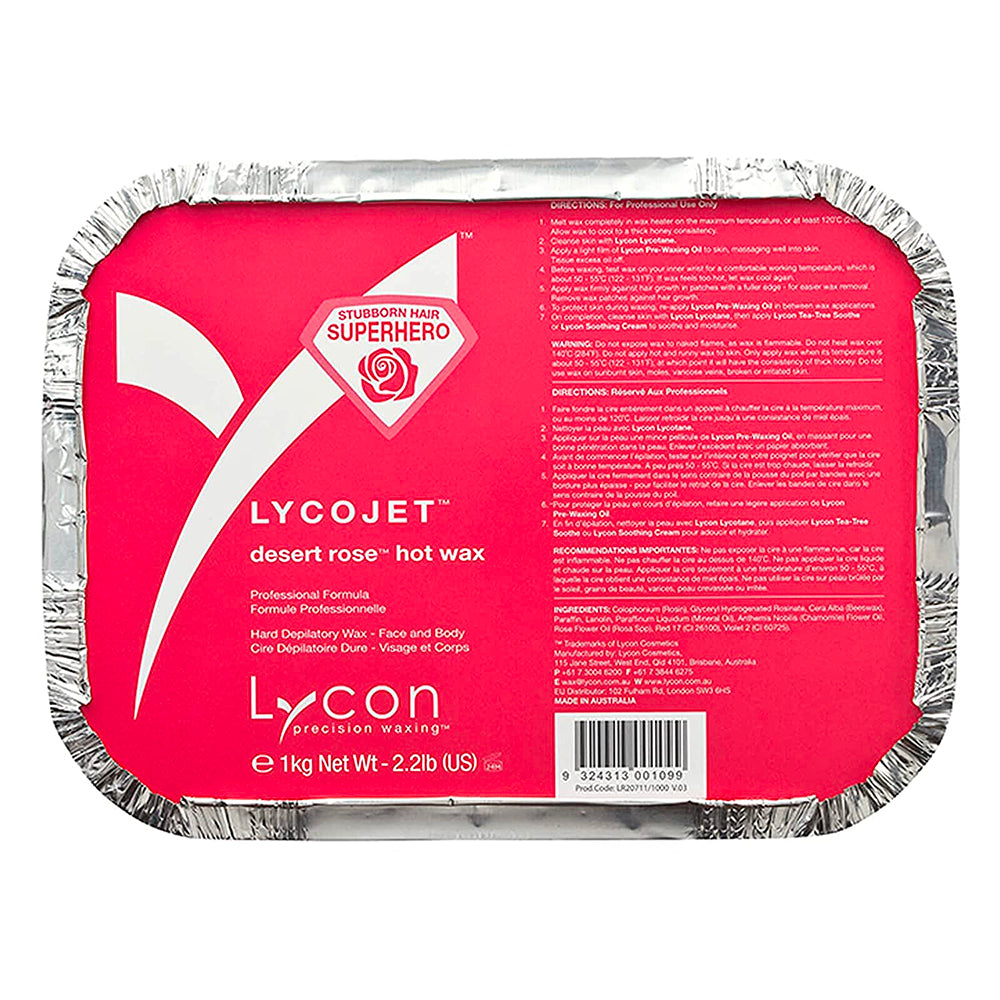 Lycon Lycojet Desert Rose Hot Wax - askderm