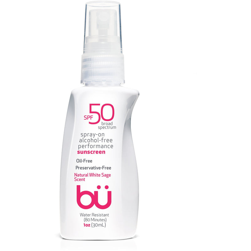 Bu SPF 50 Alcohol-Free/White Sage Scent Spray - askderm