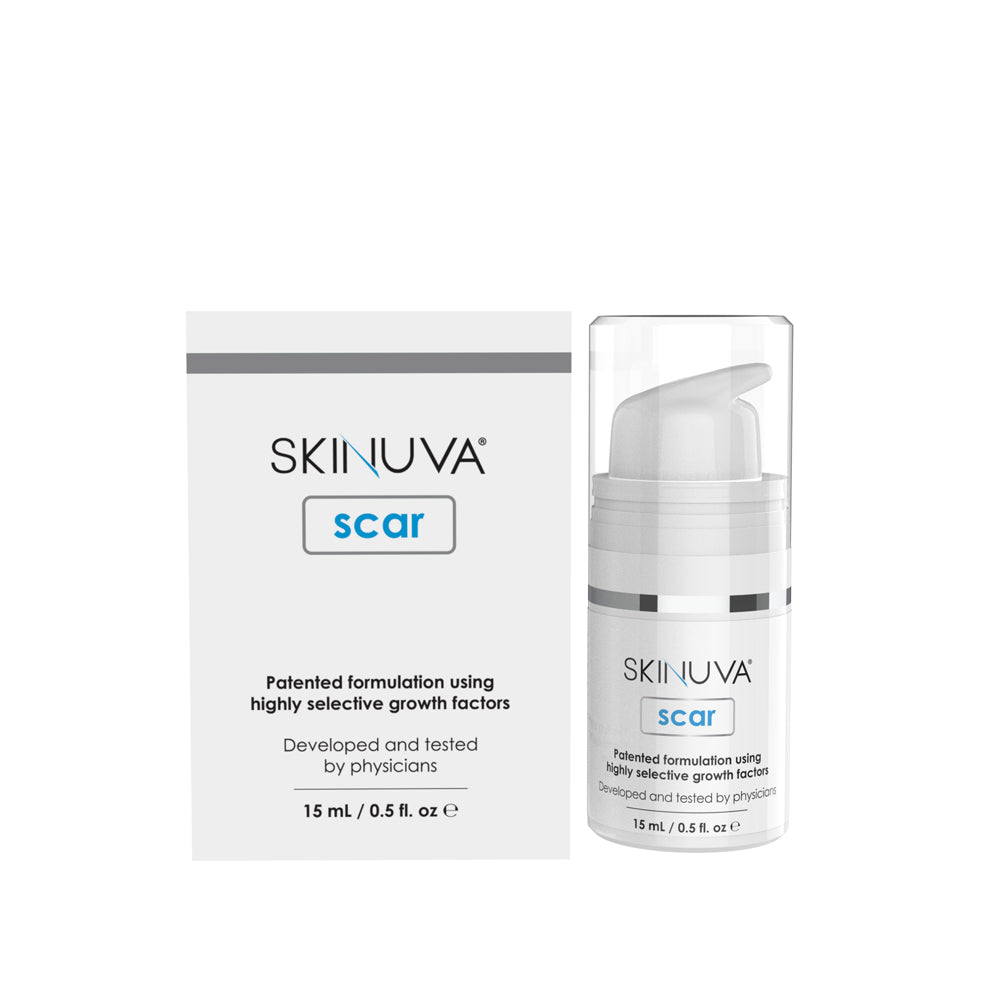 Skinuva Complete Care System: Skinuva Scar Cream (0.5 oz) + Skinuva Brite (1 oz) + Skinuva Bruise - askderm