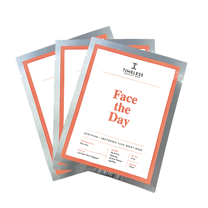 Timeless Beauty Bar Face the Day - Soothing Sheet Mask - askderm