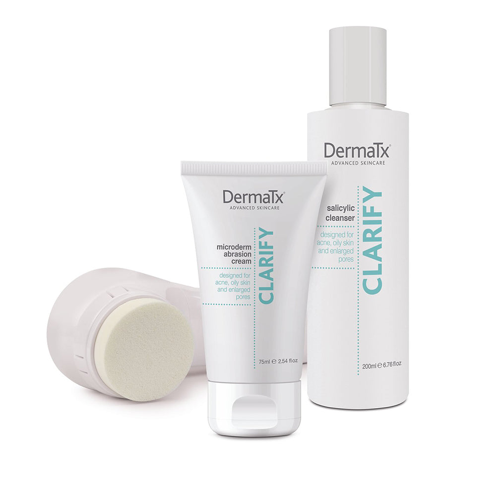 DermaTx Clarify Microdermabrasion & Daily Cleansing - askderm