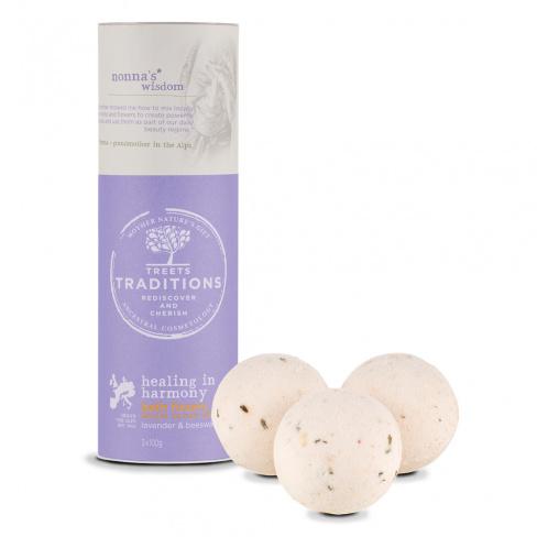 Treets Traditions Healing in Harmony Bath Fizzers - askderm