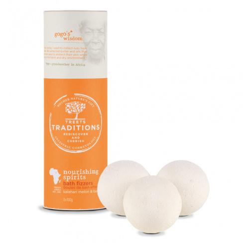Treets Traditions Nourishing Spirits Shower Cream 200ml+Foaming Shower  200ml+Oil 30ml Pack Orange