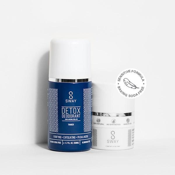 SWAY Detox Deodorant Kit - Sensitive Formula - askderm